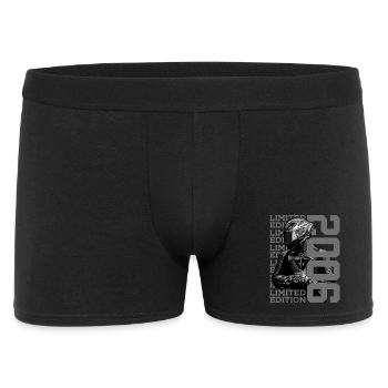 LIMITED EDITION 2006 MOTORCYCLE 20TH BIRTHDAY - Men's Boxer Shorts - black - Front