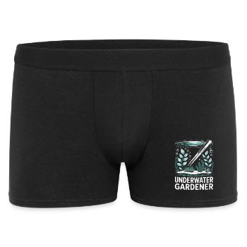 Jardinier sous-marin Rêve d’aquascapisme - Boxer Homme - noir - Devant