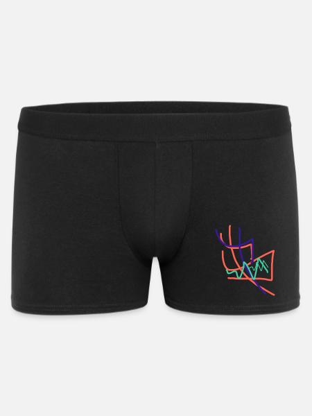 The Ultimate Abstract Art Gift - Men's Boxer Shorts - black