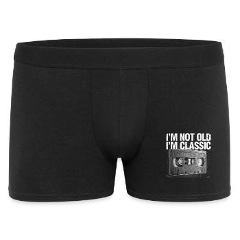 Not Old, I’m Classic Cassette - Men's Boxer Shorts - black - Front