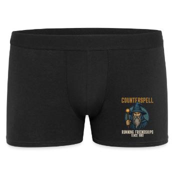Counterspell Running Friendships Since 1993 - Men's Boxer Shorts - black - Front