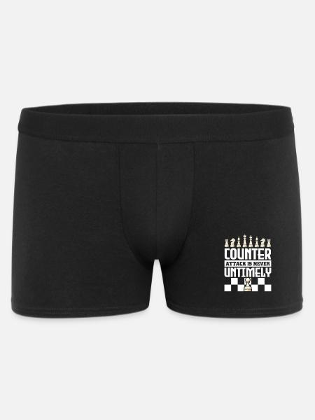 Chess Chess Player Chessboard - Men's Boxer Shorts - black