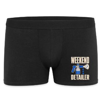 Garage Detailer Car Detailing Car Detailer - Men's Boxer Shorts - black - Front
