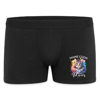 Maine Coon Mom - Men's Boxer Shorts - black - Front