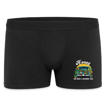 Funny gardening fun mothers - Men's Boxer Shorts - black - Front