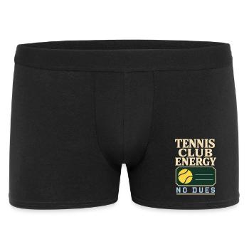 Club de tennis Tenniscore, uniquement sans adhésion - Boxer Homme - noir - Devant