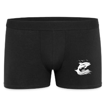 Image de poissons - Boxer Homme - noir - Devant