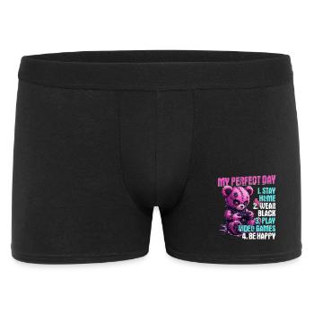 Pastel Goth Soft Goth Gaming Gamer - Boxer Homme - noir - Devant
