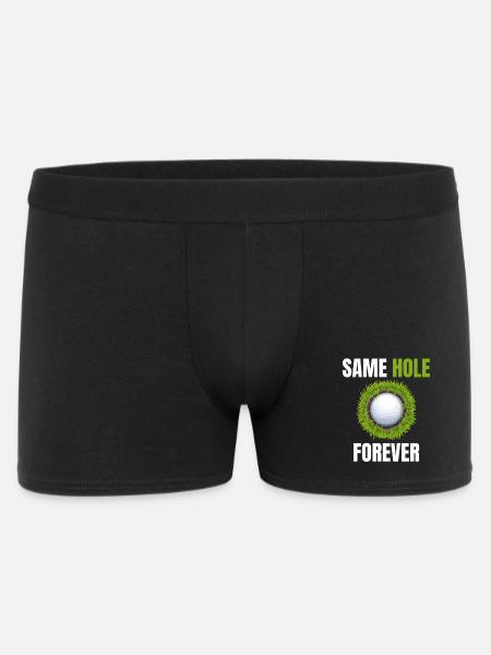 Bachelor Party Hole - Men's Boxer Shorts - black