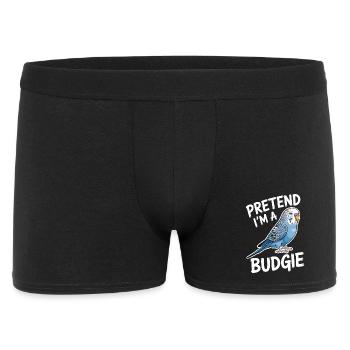 Budgie Sayings Joke Budgie Gift - Men's Boxer Shorts - black - Front