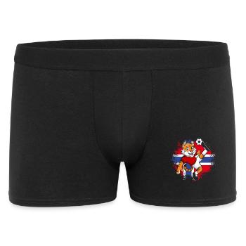 Norvège Soccer Norge Fjords Scandinaves - Boxer Homme - noir - Devant