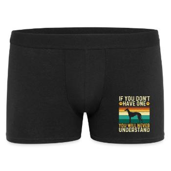 Greyhound Bond You Will Never Understand - Men's Boxer Shorts - black - Front