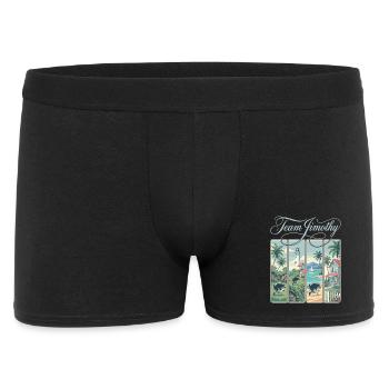 Jimothy Équipe Drôle de Raton Laveur Viral Jimothy - Boxer Homme - noir - Devant