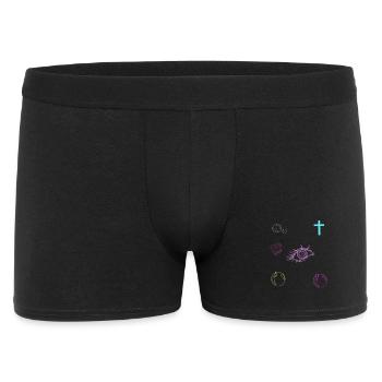 Croix de la Bible Eye - Boxer Homme - noir - Devant