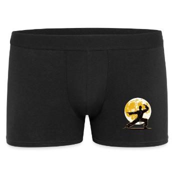 Méditation Zen du Tai Chi – Entraînement au Chi Qigong - Boxer Homme - noir - Devant