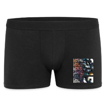 WELTRAUM 11 JAHRE 2015 ASTRONAUT 11. GEBURTSTAG - Männer Boxer Shorts - Schwarz - Vorne