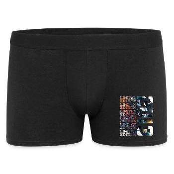 WELTRAUM 13 JAHRE 2013 ASTRONAUT 13. GEBURTSTAG - Männer Boxer Shorts - Schwarz - Vorne