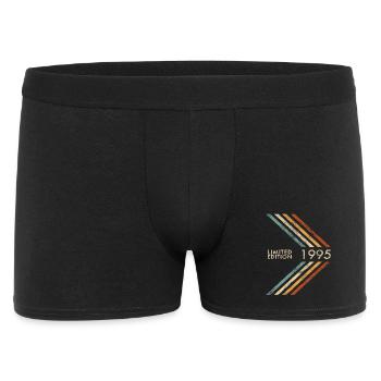 1995 Limited Edition Geburtstag Mann Frau Retro - Männer Boxer Shorts - Schwarz - Vorne