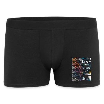WELTRAUM 19 JAHRE 2007 ASTRONAUT 19. GEBURTSTAG - Männer Boxer Shorts - Schwarz - Vorne
