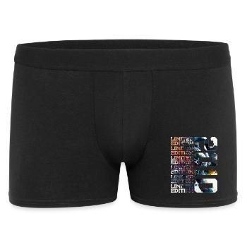 WELTRAUM 16 JAHRE 2010 ASTRONAUT 16. GEBURTSTAG - Männer Boxer Shorts - Schwarz - Vorne