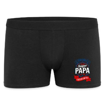 Super Papa Édition Limitée Fête Des Pères - Boxer Homme - noir - Devant