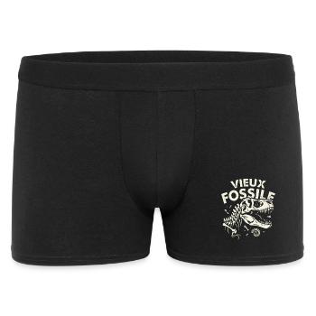 Geburtstag des alten fossilen Dinosaurier-Humors - Männer Boxer Shorts - Schwarz - Vorne