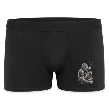 Bigfoot, pissenlit, pissenlit, amoureux de la nature - Boxer Homme - noir - Devant