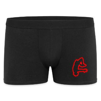 Freerunning Freerunner Herren Jungen Parkour - Männer Boxer Shorts - Schwarz - Vorne