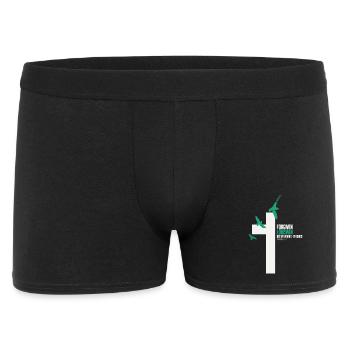 FORGIVEN Cross Doves White Grace Verse - Men's Boxer Shorts - black - Front