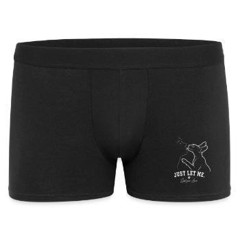 Sphynx Cat – Just Let Me - Men's Boxer Shorts - black - Front