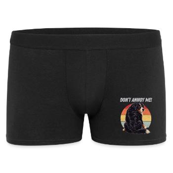Don't Annoy Me Bernese - Men's Boxer Shorts - black - Front