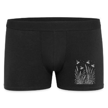 Wildflowers Bees - Men's Boxer Shorts - black - Front