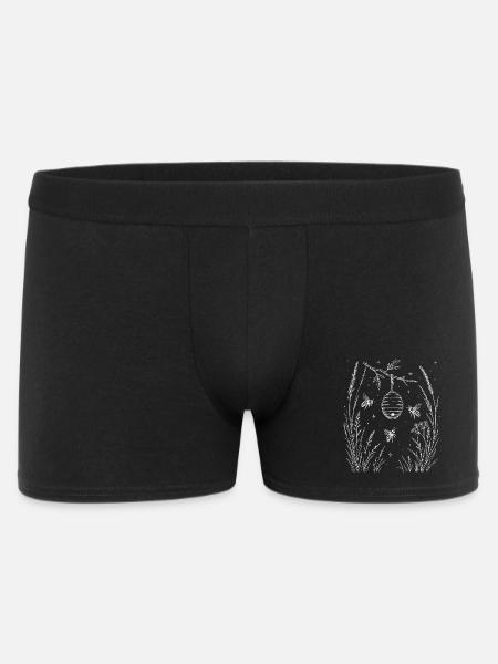Bees in the grass - Men's Boxer Shorts - black