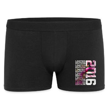 LIMITED EDITION 2016 - 10 YEARS - 10TH BIRTHDAY - Men's Boxer Shorts - black - Front