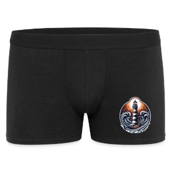 lighthouse - Men's Boxer Shorts - black - Front