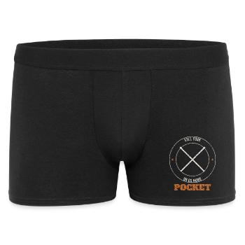Call Your Pocket Badge - Men's Boxer Shorts - black - Front