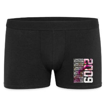 LIMITED EDITION 2009 - 17 YEARS - 17TH BIRTHDAY - Men's Boxer Shorts - black - Front