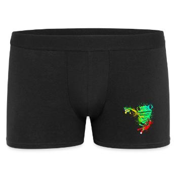 Frog Splash Art - Men's Boxer Shorts - black - Front