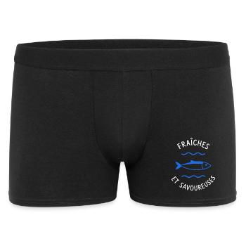 Fraîches et Saveurs Poisson Bleu - Boxer Homme - noir - Devant
