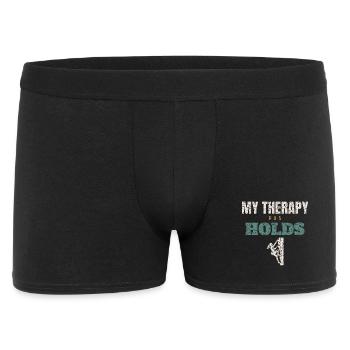 My Therapy Has Holds - Men's Boxer Shorts - black - Front