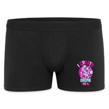 waiter bartender bartender bartender barchef - Men's Boxer Shorts - black - Front