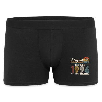 Original Oktober 1996 – 30. Geburtstag Retro - Men's Boxer Shorts - black - Front