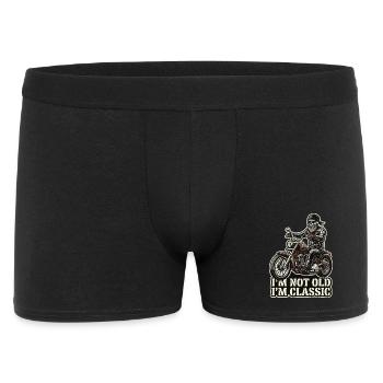 I'm not old, I'm classic | Biker | Motorcycling - Men's Boxer Shorts - black - Front