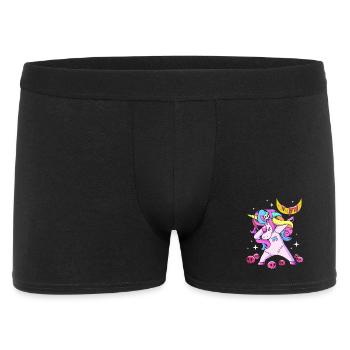 Pastell Gothic - Männer Boxer Shorts - Schwarz - Vorne