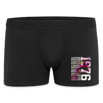 ÉDITION LIMITÉE 1976 - 50 ANS - 50E ANNIVERSAIRE - Boxer Homme - noir - Devant