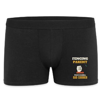 Fencing Parent Professional Bag Carrier Funny Fenc - Men's Boxer Shorts - black - Front