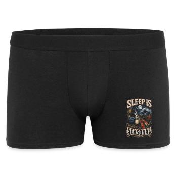 Le sommeil du crabe royal d’Alaska est saisonnier - Boxer Homme - noir - Devant