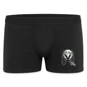 Skeleton Boop Flippant Mignon Gothique - Boxer Homme - noir - Devant