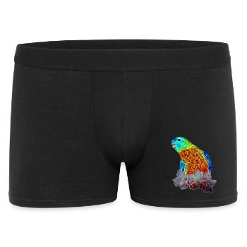 Perruche (13) - Boxer Homme - noir - Devant