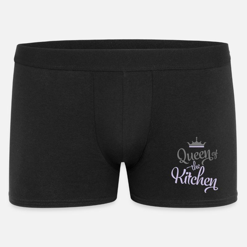 Cuire - Boxer Homme - noir